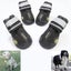 1 set Reflective dog shoes socks winter dog boots shoes waterproof non-slip Carousel 1