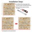 Self Adhesive 3D Wall Tiles Backsplashes Bricks Kitchen Bathroom Carousel 5