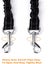 Reflective Dual Dog Leash - No Tangle Bungee Lead for Safety and Training Carousel 11