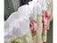 Double Floral Print Fabric Short Curtain Shade Half Curtain Carousel 4