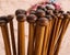 18 Pairs of Pointed Carbonized Bamboo Knitting Needles, Crochet Tool Carousel 2