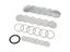 Blank Mirror Badge Button Maker Parts 58MM Badge Press Making Machine Supplies Carousel 3