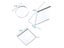 250PCS/lot Multi Shape Mirror Glass Mosaic Tiles Round Diamond Square Mini Carousel 5