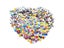 100g Glass Mosaic Tiles Colorful 1cm Square Mosaic Craft Materials For Carousel 4