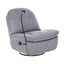 Recliner Chair Lounge 360oswivel Rocker Sofa Comfy Armchair Lounge Grey Carousel 1