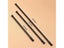 Black Extendable Adjustable Spring Tension Rod For Curtains Showers Carousel 1