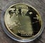 GOLD Plated COIN Celebrating the Ill-Fated RMS TITANIC Maiden Voyage ROUTE 1912 Carousel 3