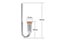 Fish Tank Transparent Acrylic CO2 Refiner With Suction Cup Mini Diffuser Carousel 3