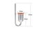 Fish Tank Transparent Acrylic CO2 Refiner With Suction Cup Mini Diffuser Carousel 5
