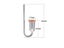 Fish Tank Transparent Acrylic CO2 Refiner With Suction Cup Mini Diffuser Carousel 1