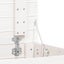 Laundry Basket White 44x44x76 Cm Solid Wood Pine Ntxtxx Carousel 8