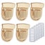 5pcs/lot Hardware Bag Lock Catch Handbag Snap Clasps Shoulder Bags Carousel 1