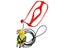 Parrot Bird Harness Leash Adjustable Anti-Bite Training Rope Outdoor Flying Carousel 3