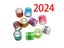 2025 Aluminum Plastic Material Pigeon Foot Ring With Number Bird Ring Messenger Carousel 2