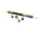 2025 Aluminum Plastic Material Pigeon Foot Ring With Number Bird Ring Messenger Carousel 4