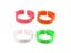 100Pcs Color Adjustable Chicken Foot Rings Inner Diameter 2 2.4cm 8 Colors Carousel 6