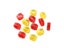 100Pcs Color Adjustable Chicken Foot Rings Inner Diameter 2 2.4cm 8 Colors Carousel 7