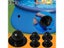 2/5 Pack Intex Pool Filter Pump Strainer Hole Plug Bottom Stopper Ball Carousel 6