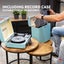 Vinyl Record Case - Blue Carousel 11