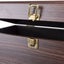 Vinyl LP Record Case - Dark Wood Carousel 12