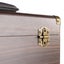 Vinyl LP Record Case - Dark Wood Carousel 13