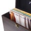 Vinyl LP Record Case - Dark Wood Carousel 15