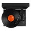 Record Player Briefcase with BT in/out - Black Carousel 8
