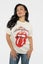 The Rolling Stones T Shirt Washed Out Official Amplified Unisex Vintage White Carousel 5
