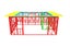 4.5m x 7m - cabin sleepout frame kit - internal footprint is just under 30m2 Carousel 4