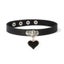 New Cosplay Harajuku Punk Rock Gothic Collar Choker Sexy PU Leather Heart CHK12N Carousel 11