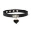 New Cosplay Harajuku Punk Rock Gothic Collar Choker Sexy PU Leather Heart CHK12N Carousel 19