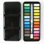 Multicolor Solid Watercolor Paint Set Portable Metal Box With Water Color CHK12N Carousel 5