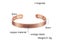 Pure Copper Bracelet Men Magnetic Arthritis Adjustable Magnets Men Cuff B CHK12N Carousel 4