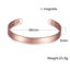 Pure Copper Bracelet Men Magnetic Arthritis Adjustable Magnets Men Cuff B CHK12N Carousel 10