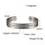 Pure Copper Bracelet Men Magnetic Arthritis Adjustable Magnets Men Cuff B CHK12N Carousel 13