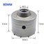 SDS Plus Wall Hole Saw Drill Bit Concrete Hole Saw with Round Shaft 30-16 CHK12N Carousel 23