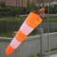 Waterproof Scale Airport Windsock Wind Vane Bright Red And White Wind Van CHK12N Carousel 24