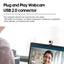 Full HD 2K USB Web Camera Webcam w/Ring Light+Mic for Video Calling Confe CHK12N Carousel 3