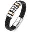 Fashion Vintage Multi-Layer Handwoven Leather Cross Bracelet for Men Clas CHK12N Carousel 29