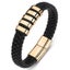 Fashion Vintage Multi-Layer Handwoven Leather Cross Bracelet for Men Clas CHK12N Carousel 17