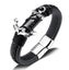 Fashion Vintage Multi-Layer Handwoven Leather Cross Bracelet for Men Clas CHK12N Carousel 19