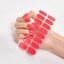 16tips Nail Stickers Gradient glitter Nail Stickers Simple Waterproof Na CHK12N Carousel 25