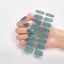16tips Nail Stickers Gradient glitter Nail Stickers Simple Waterproof Na CHK12N Carousel 28