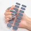 16tips Nail Stickers Gradient glitter Nail Stickers Simple Waterproof Na CHK12N Carousel 30