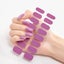 16tips Nail Stickers Gradient glitter Nail Stickers Simple Waterproof Na CHK12N Carousel 8