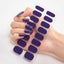 16tips Nail Stickers Gradient glitter Nail Stickers Simple Waterproof Na CHK12N Carousel 10