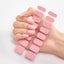 16tips Nail Stickers Gradient glitter Nail Stickers Simple Waterproof Na CHK12N Carousel 11