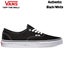VANS Authentic Shoes Sneakers Classic Skateboard Sneakers Casual - Black/White Carousel 2
