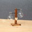 Wall Hanging Glass Planter Ins Terrarium Flower Bud Vase with Wooden Test CHK12N Carousel 23