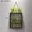 Wall Hanging Glass Planter Ins Terrarium Flower Bud Vase with Wooden Test CHK12N Carousel 24